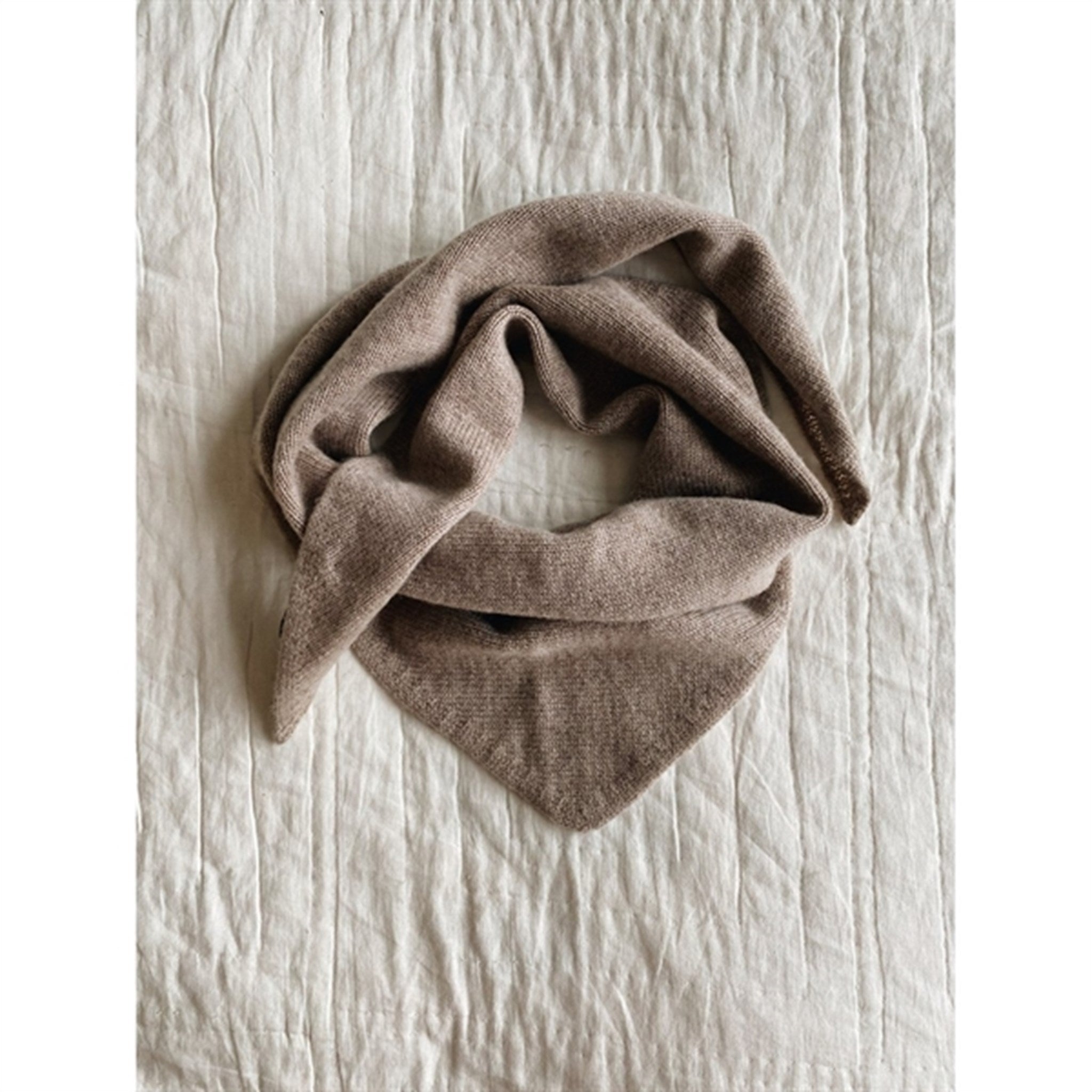 lalaby Cashmere Toast Atlas Scarf Big