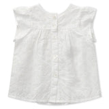 lalaby Natural white Daisy Top Baby