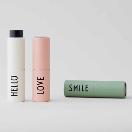 Design Letters Bag Size Håndsprit Dispenser Green Smile