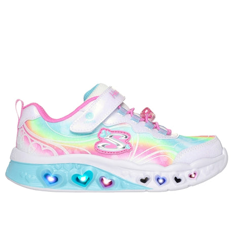 Skechers Flutter Heart Lights Sneakers White Multicolor