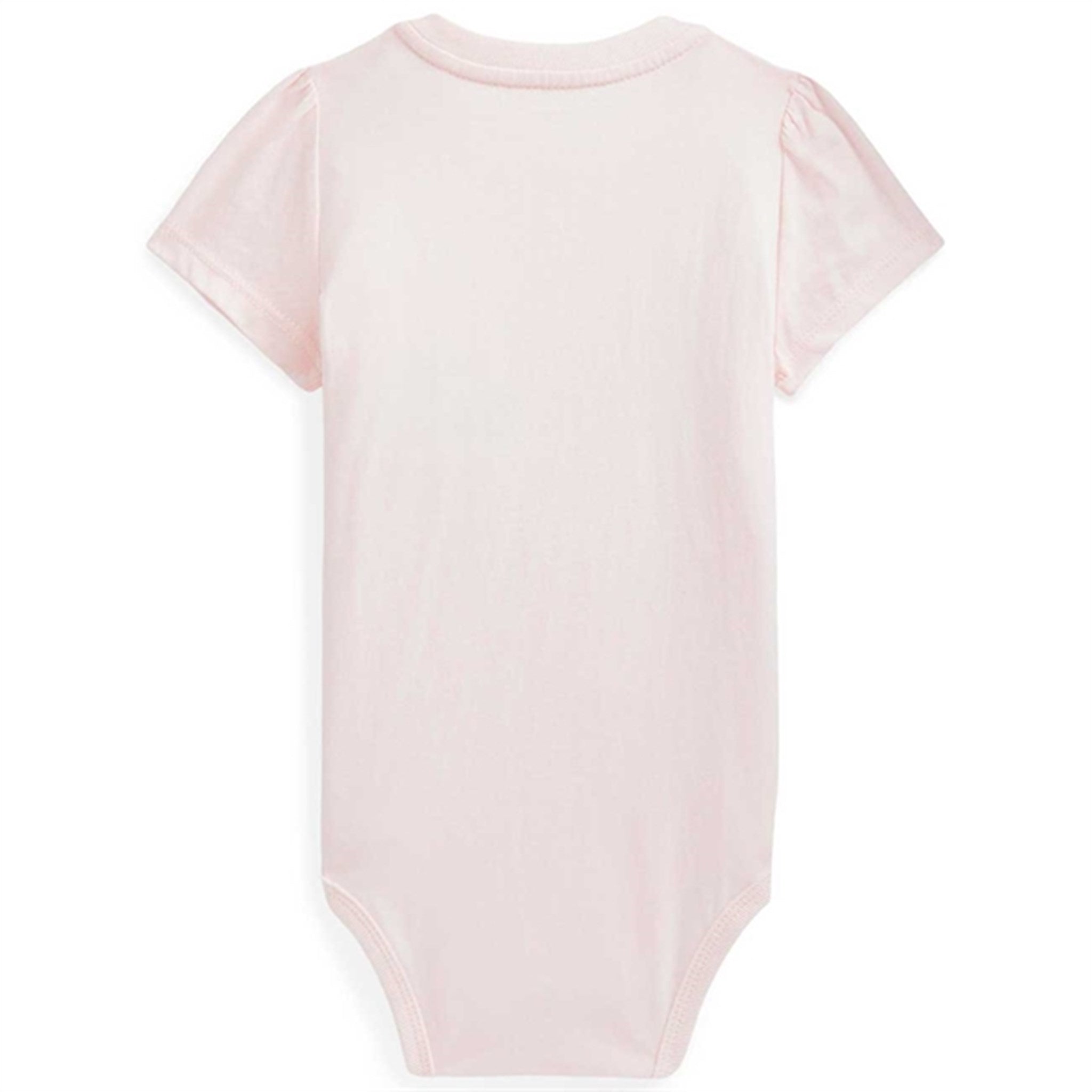 Ralph Lauren Baby Girl Bodystocking Short Sleeved Delicate Pink 2