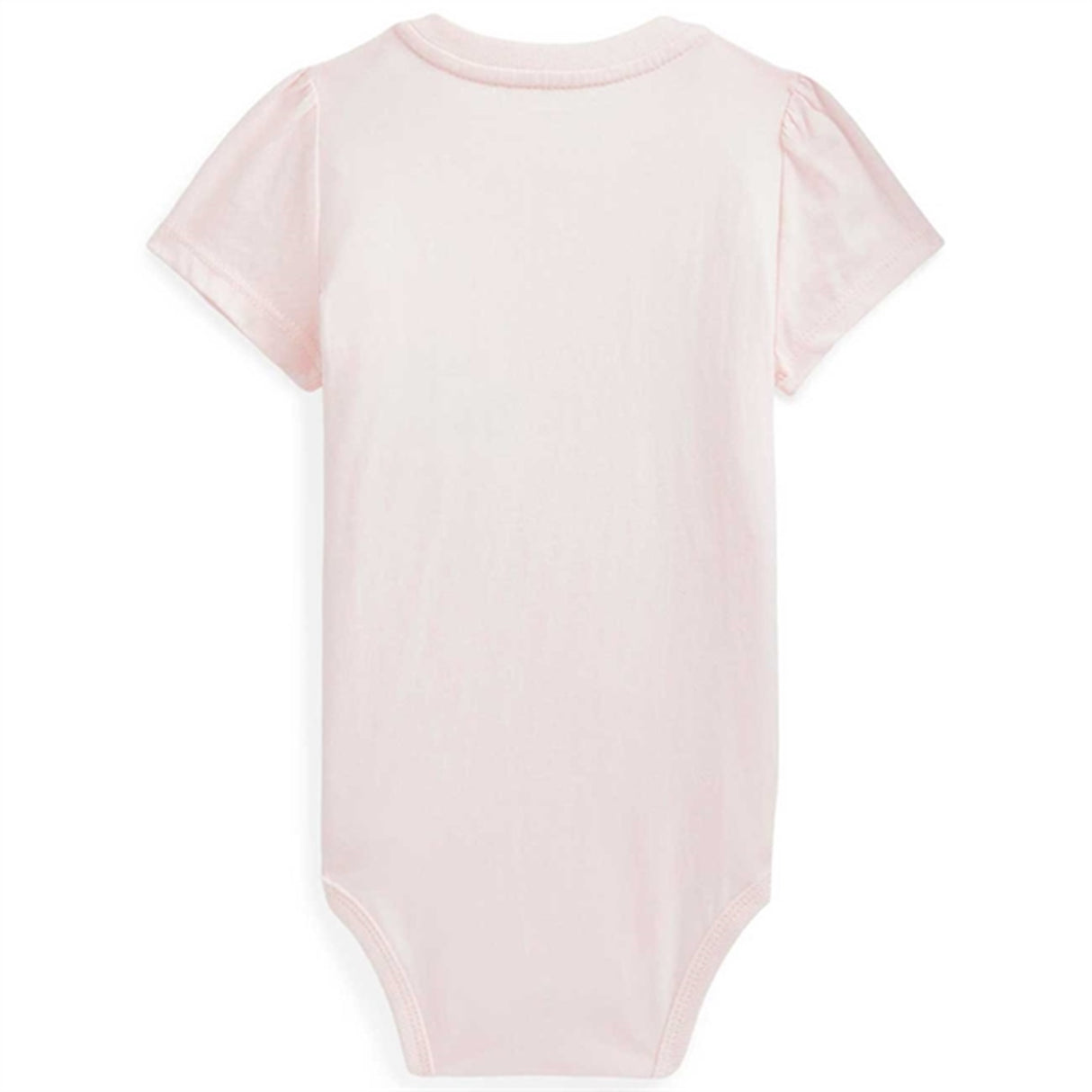 Ralph Lauren Baby Girl Bodystocking Short Sleeved Delicate Pink