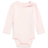 Ralph Lauren Baby Girl Long Sleeved Bodystocking Pink