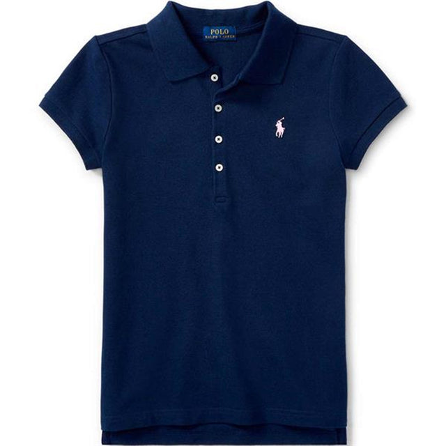 Polo Ralph Lauren Girl Short Sleeved Polo Refined Navy