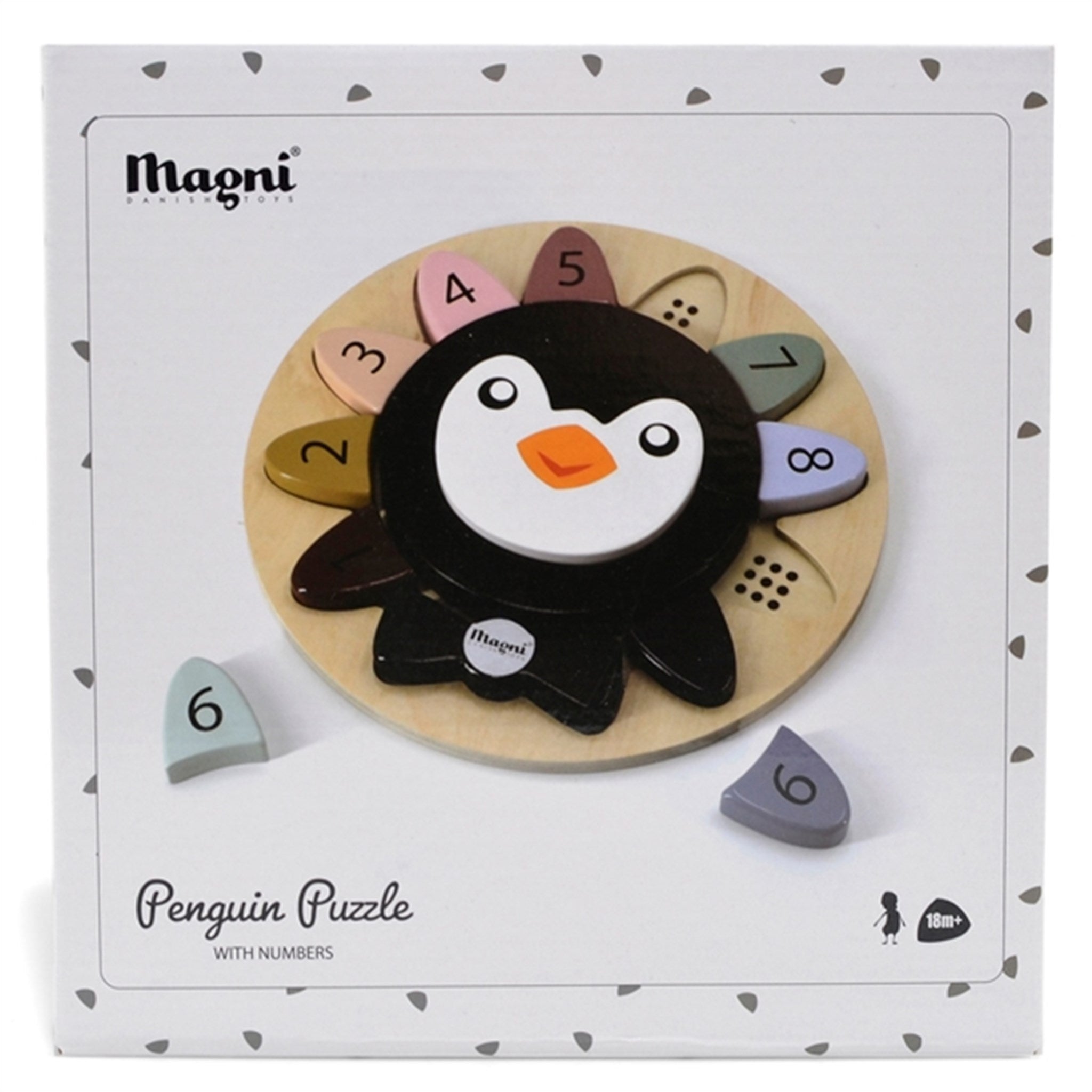 Magni Pingvin Puslespil 2