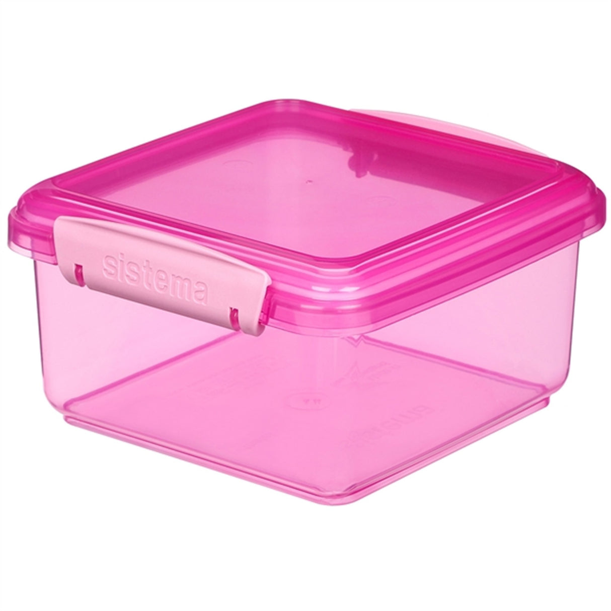 Sistema Lunch Plus Madkasse 1,2 L Pink