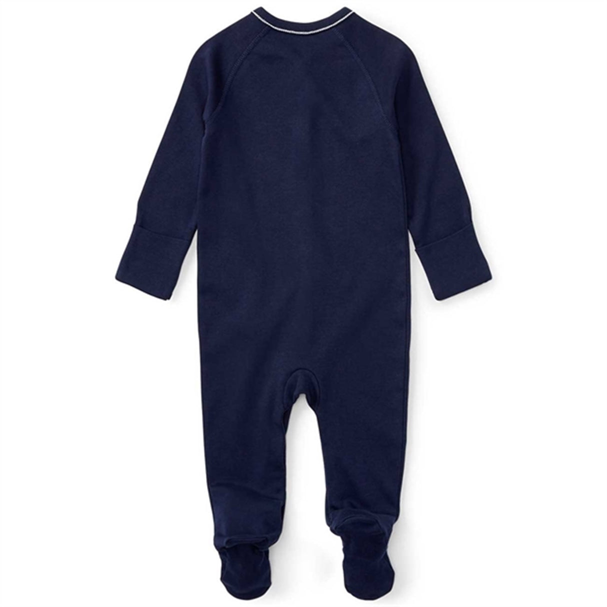 Ralph Lauren Baby Boy Coverall Solid French Navy