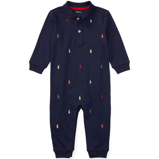 Ralph Lauren Baby Boy Coverall French Navy