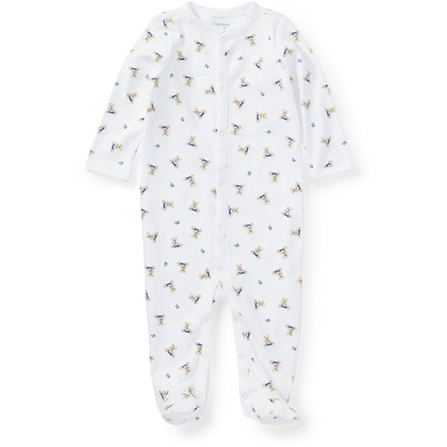 Ralph Lauren Baby Boy Heldragt White/Blue Multi