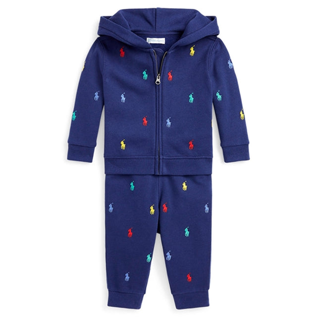 Ralph Lauren Baby Baby Boy Sweatsæt Navy