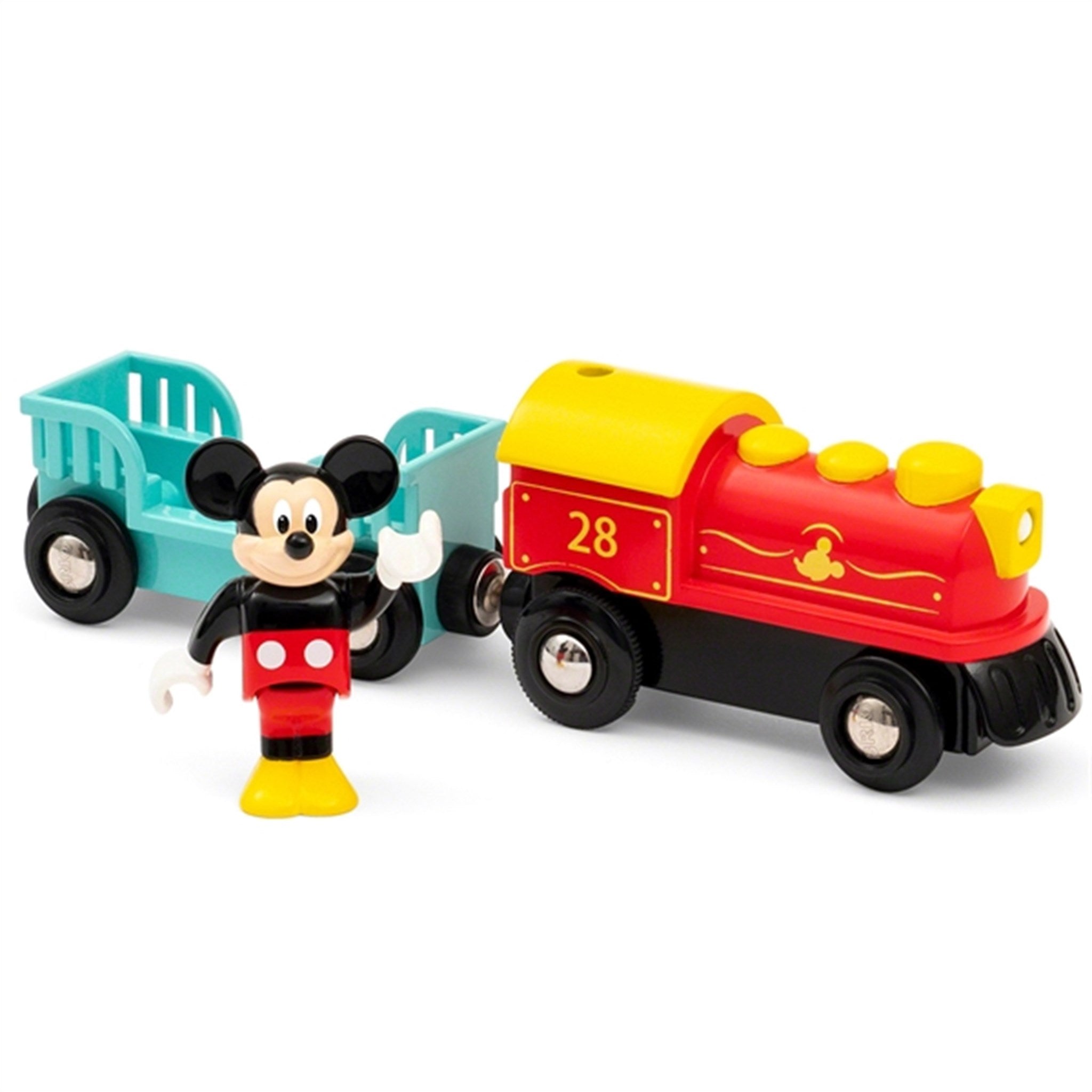 BRIO® Mickey Mouse Batteridrevet Tog