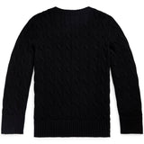 Polo Ralph Lauren Cable Striktrøje Polo Black 2