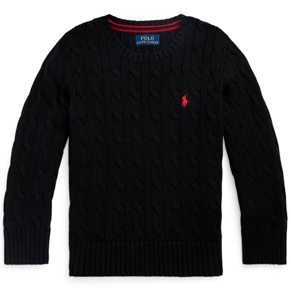 Polo Ralph Lauren Cable Striktrøje Polo Black