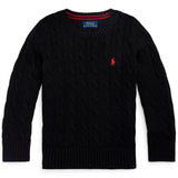 Polo Ralph Lauren Cable Striktrøje Polo Black