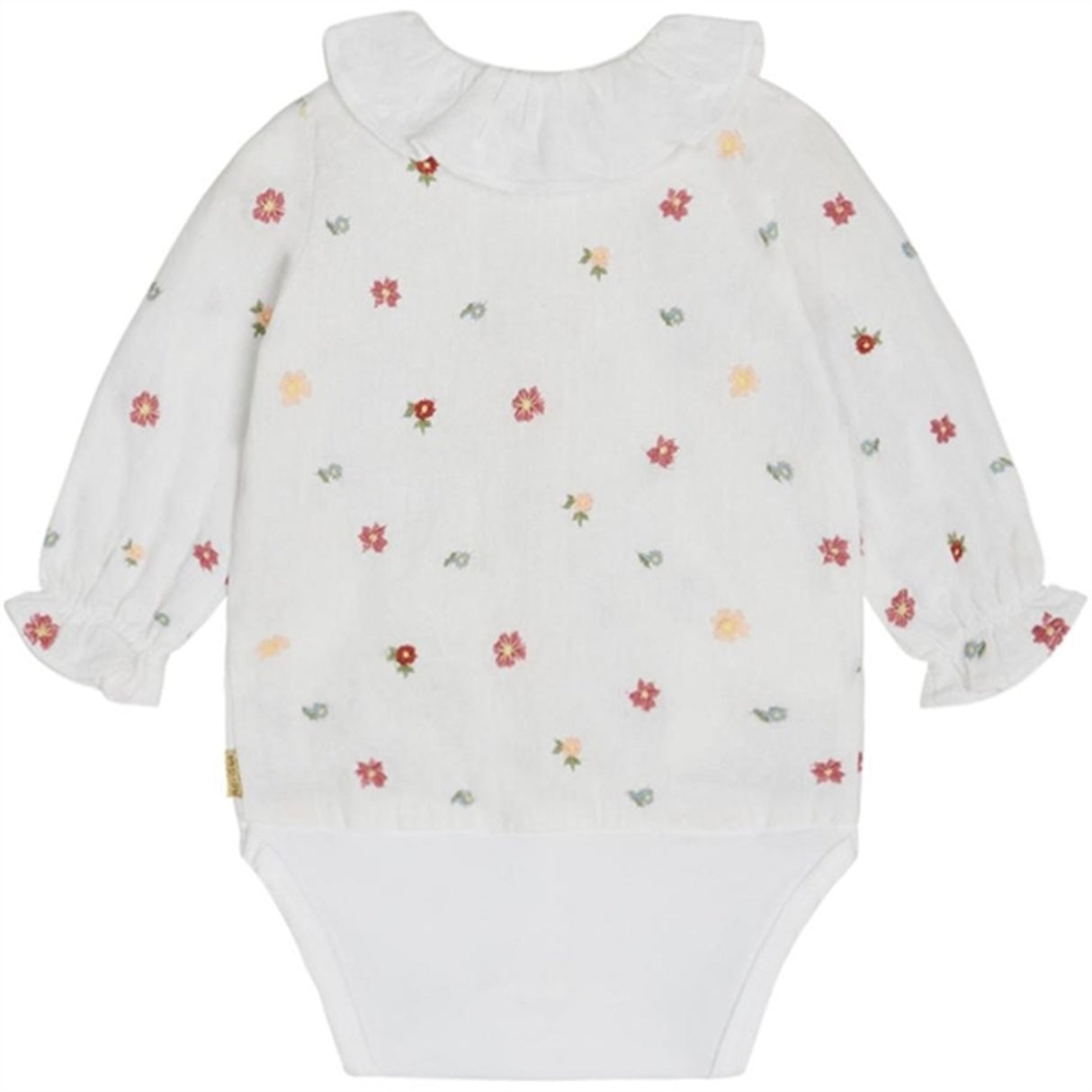 Hust & Claire Baby White Bernadette Skjorte body 2