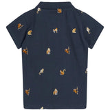 Hust & Claire Mini Adrian Poloshirt Blue Moon 2