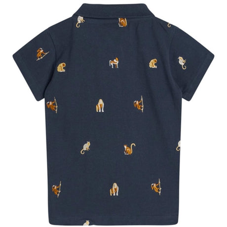 Hust & Claire Mini Adrian Poloshirt Blue Moon 2