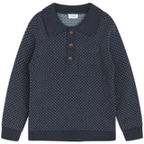 Hust & Claire Mini Blue Night Pete Strik Sweater