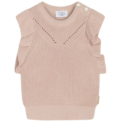 Hust & Claire Baby Peach Dust Nadiina Strik Vest