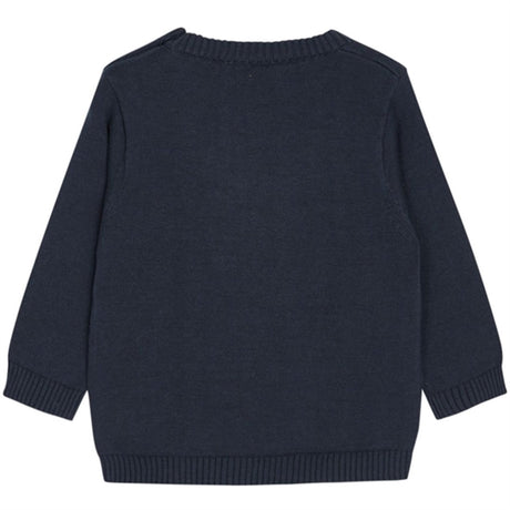 Hust & Claire Baby Blue Night Pilou Strik Sweater 2