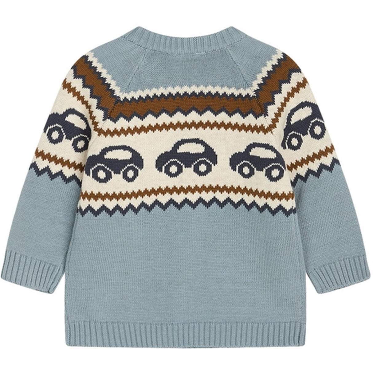 Hust & Claire Baby Iron Blue Palle Strik Sweater 2