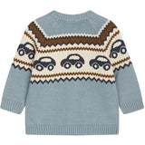 Hust & Claire Baby Iron Blue Palle Strik Sweater 2