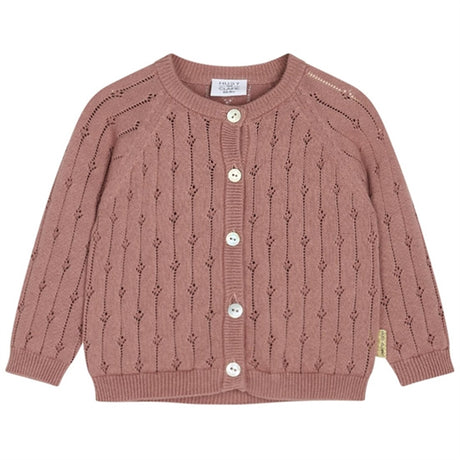 Hust & Claire Baby Ash Rose Cleo Strik Cardigan