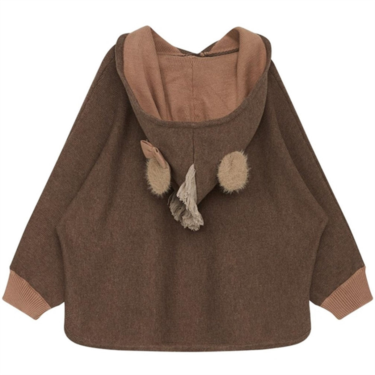 Hust & Claire Mini Toffee Melange Poppy Poncho 2