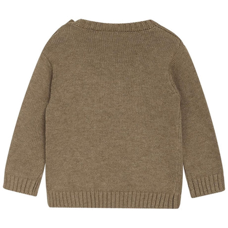 Hust & Claire Baby Deer Brown Melange Pilou Pullover 2