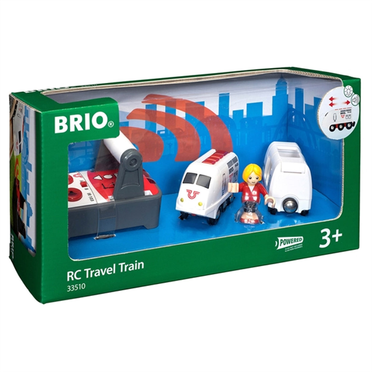 BRIO® Fjernstyret Passagertog 2