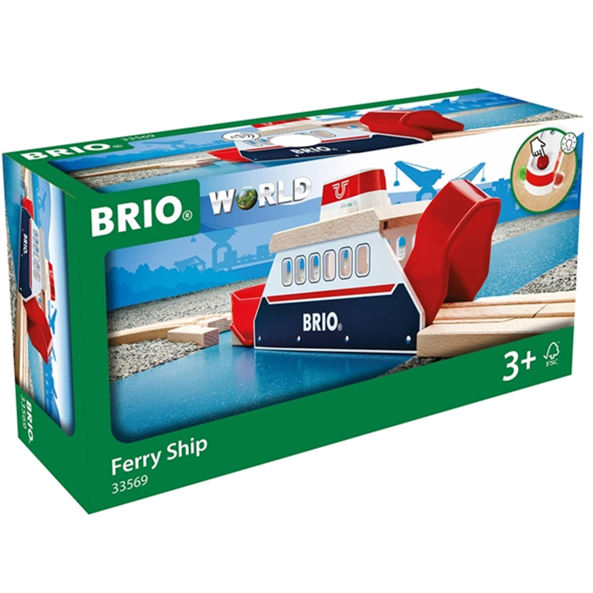 BRIO® Færge m. Lys Og Lyd 2