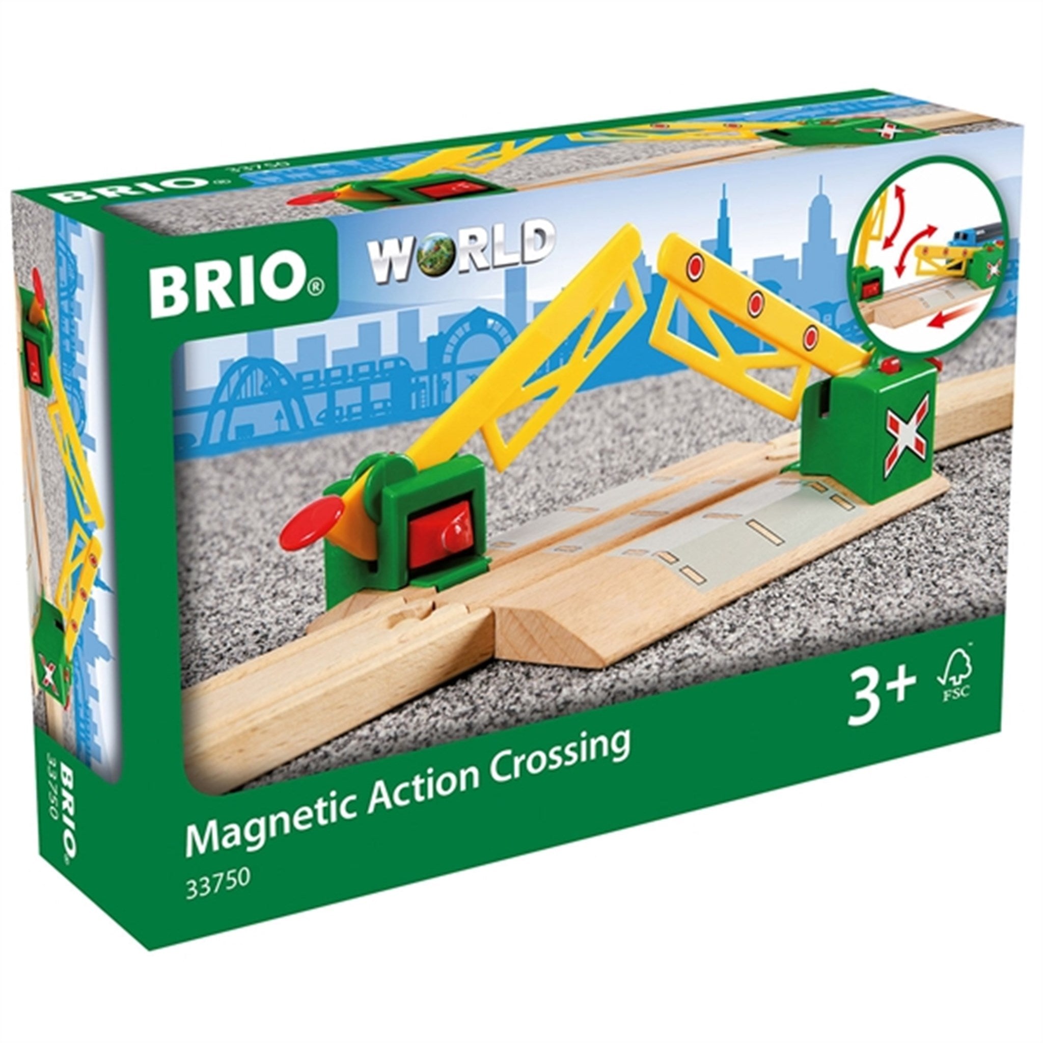 BRIO® Jernbaneoverskæring Magnet 2