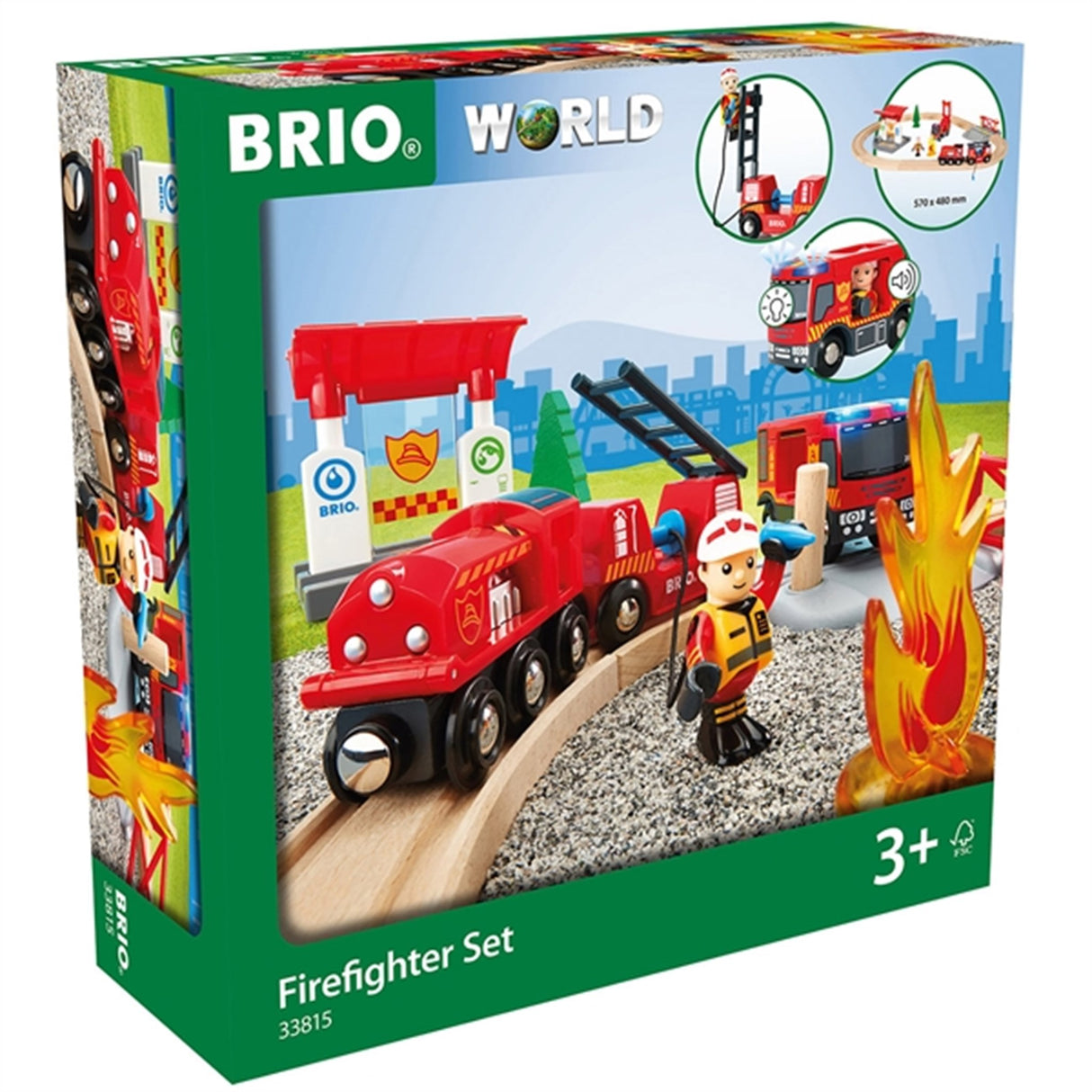 BRIO® Togsæt Brandmandstema 2