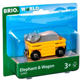 BRIO® Vogn m. Elefant 2