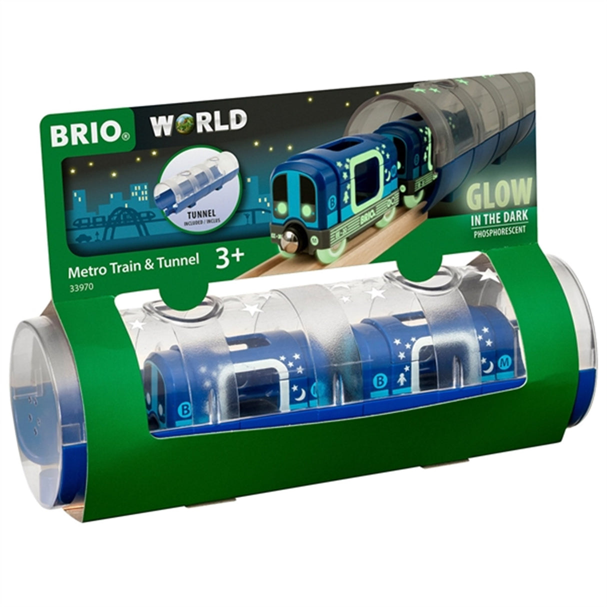 BRIO® Metrotog m. Tunnel 2