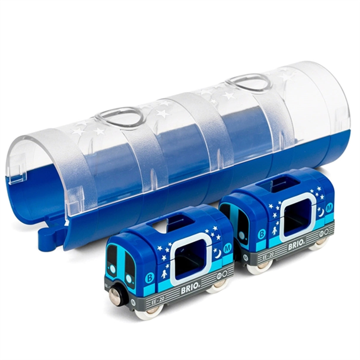 BRIO® Metrotog m. Tunnel