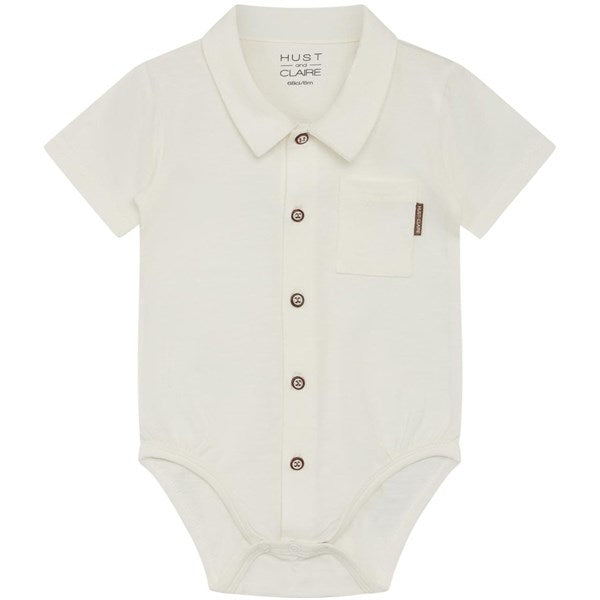 Hust & Claire Baby Ivory Bay Skjorte Body