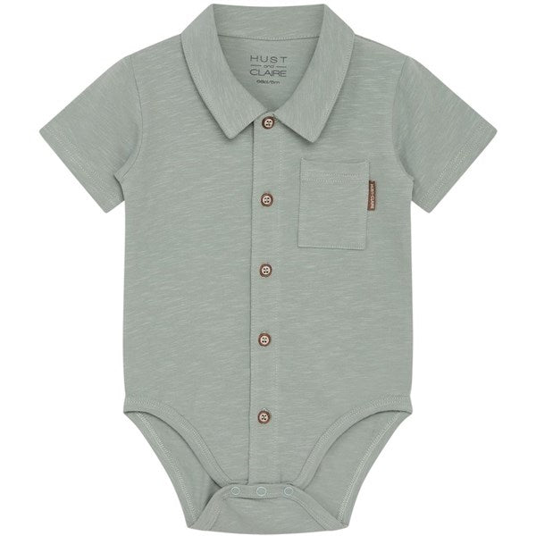 Hust & Claire Baby Jade Green Bay Skjorte Body