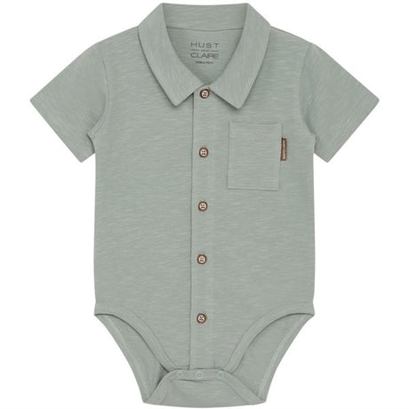 Hust & Claire Baby Jade Green Bay Skjorte Body