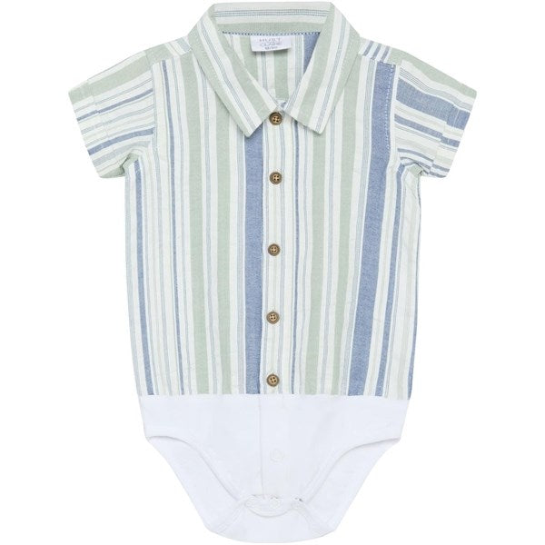 Hust & Claire Baby Jade Green Birge Skjorte Body