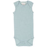 Serendipity Lake/Offwhite Baby Tank Rib Stripe