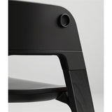 Stokke® Steps™ Chair Black inkl. Bouncer i Grey Clouds