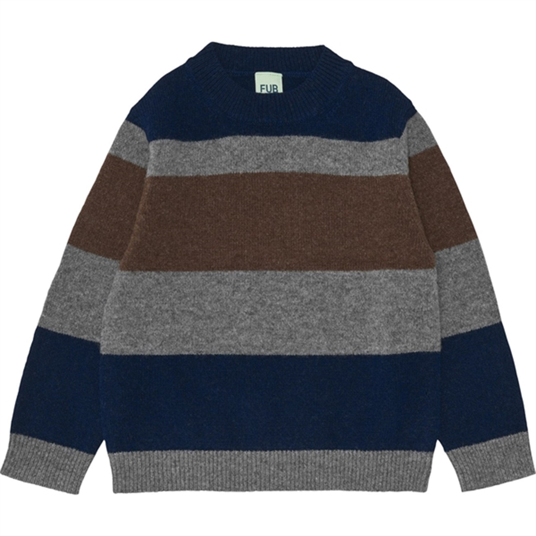 FUB Lammeuld Sweatshirt Stripe