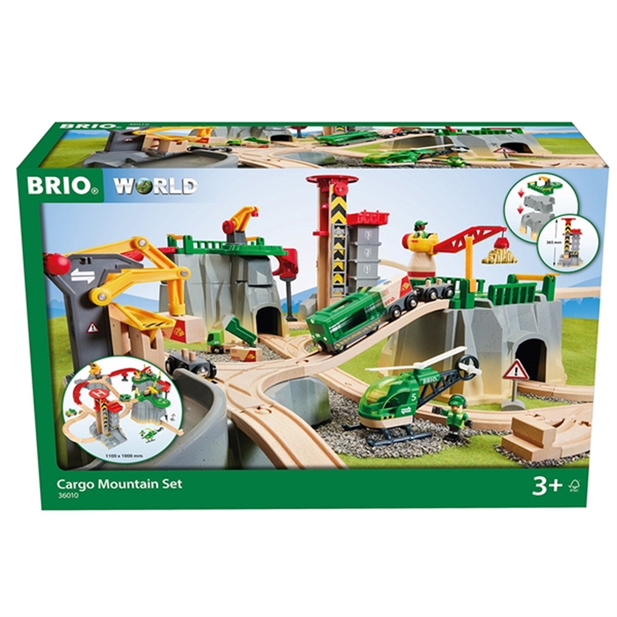 BRIO® Cargo Mountain Sæt 2