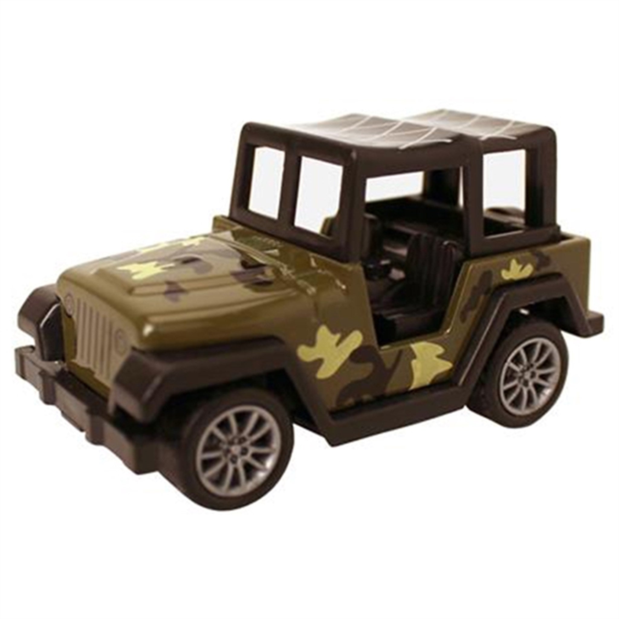 Magni Jeep Militær Bil Med Pull Back - Model 4