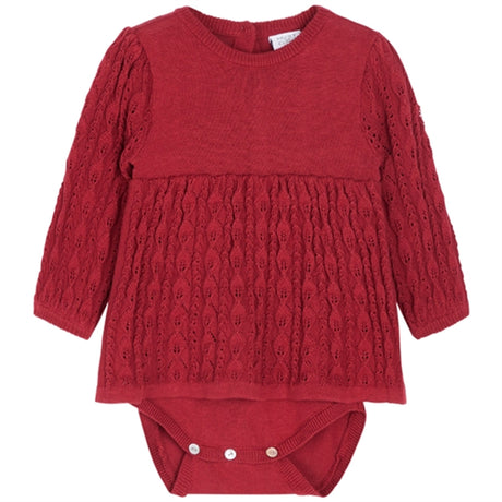 Hust & Claire Baby Teaberry Mallie Romper 2