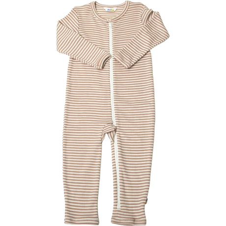 Joha Uld/Silke Light Brown Stripe Heldragt