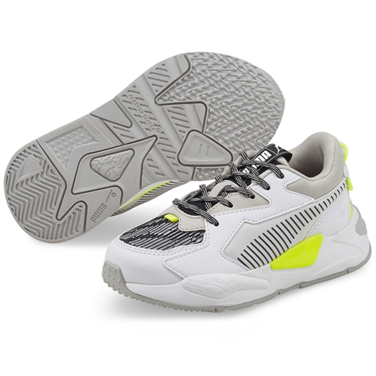 Puma RS-Z Visual Effects White Black Yellow Alert