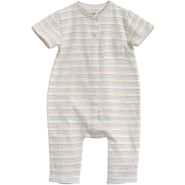 Serendipity Rainbow Stripe Baby Jersey Pocket Heldragt