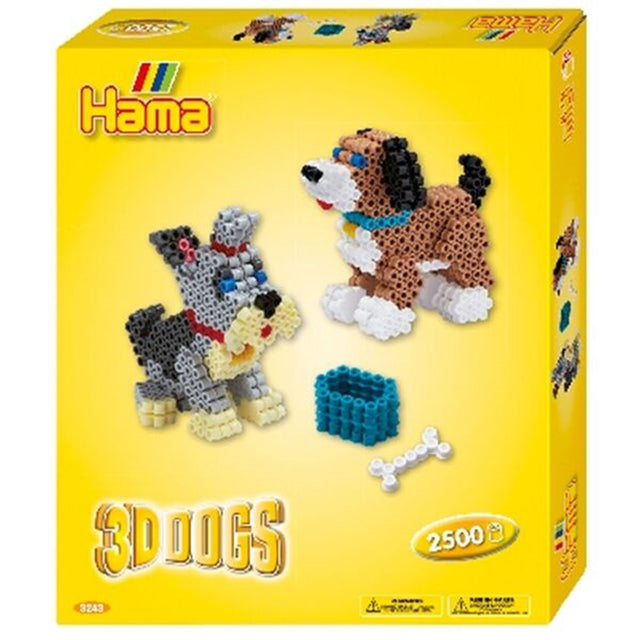 HAMA Midi Gaveæske 3D Hunde